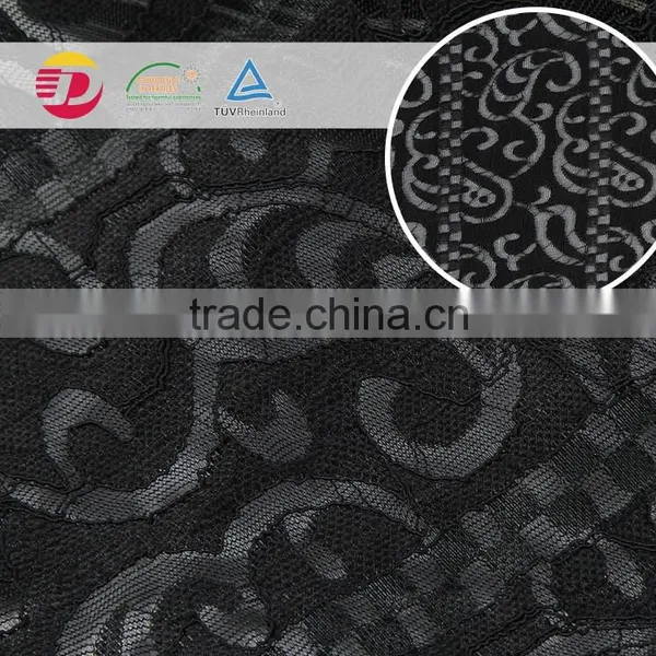Hot New Product 100 Poly Indian Lace Embroidery Coral Lace Fabric for Sale photo-6