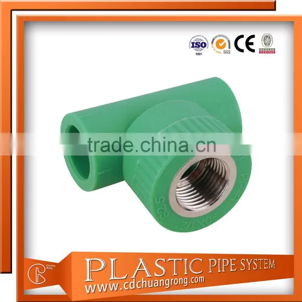 Pipe Fittings Names Ppr Fittings Female Threaded Tee photo-2
