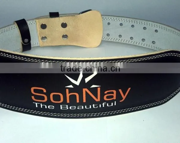 Weight Lifting Belt Made by Genuine Leather