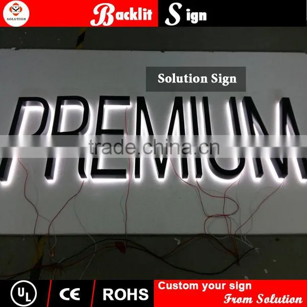 Customized High Quality Housing Backlit Illuminated Signage for Shop photo-3