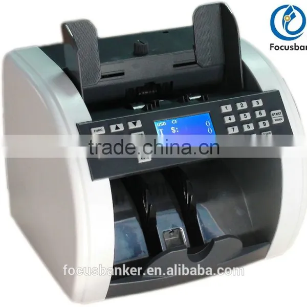 (hot ! ) Mix Value Counting Machine/currency Counter/money Detector With UV MG IR Fake Note Detection for Guyanese Dollar(GYD) photo-3