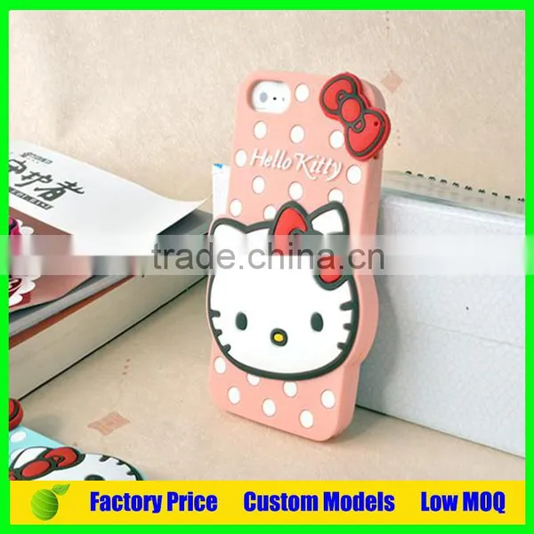 Hello Kitty Silicone 3d Phone Case for Iphone 6s 6splus Cell Phone Case Back Cover photo-2