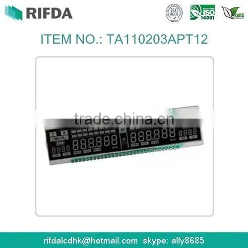 Negative Transport Vehicle Car Display Single Line Lcd Display Module