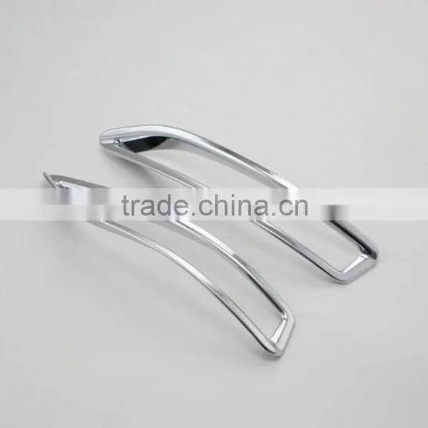 ABS Chrome Auto Accessories Rear Fog Light Lamp Cover For BMW X1 2016