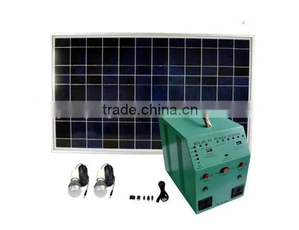 DC Solar Home Lighting Kit