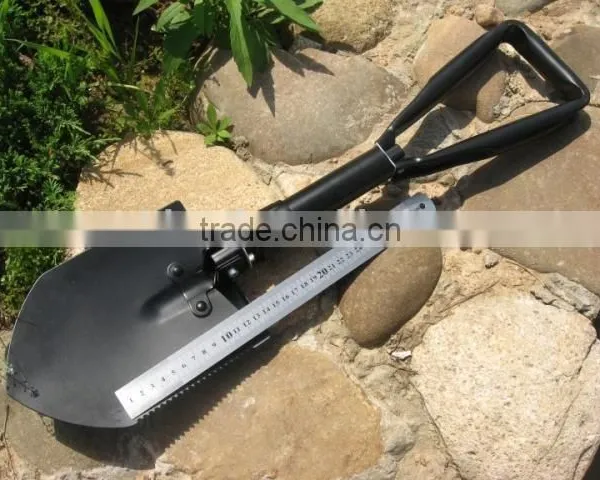 Garden Camping Multifunction Folding Spade Shovel photo-5