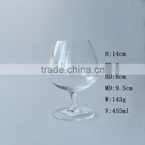 Unique Brandy Glass for Full Flavour Appreciation Also Suitable as an Absinthe Pipe Leadfree Blown Manufacture photo-2