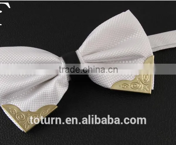 Stylish Unisex Blank Silk Ties Bow Ties Party Supplies photo-2