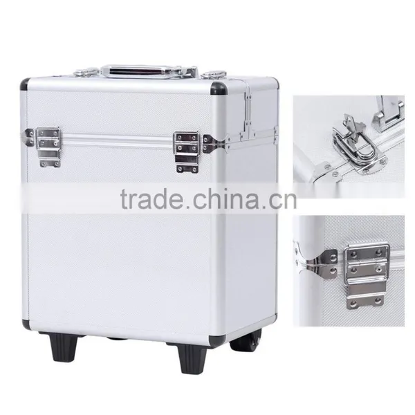 Trolley Cosmetic Case, Luggage Cosmetic Suitcases, Pro Vanity Beauty Storage Suitcase photo-3