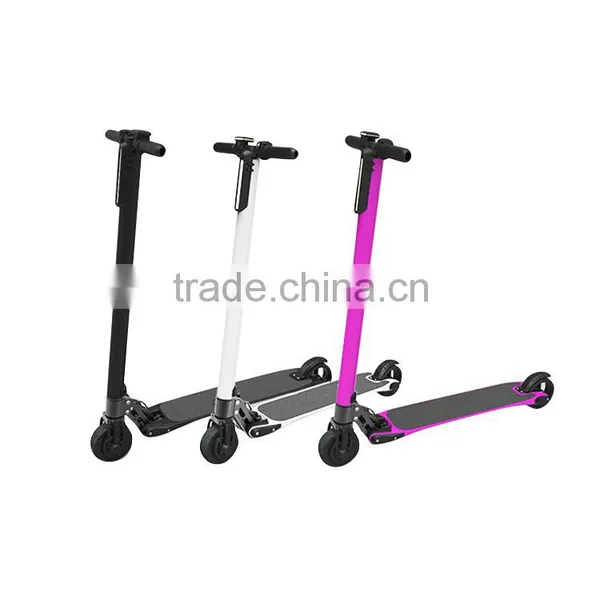 New Fashion Design Light Weight Foldable Electric Scooter 5 Inch Wheel Carbon Fiber Material Portable Mobility Scooter photo-4