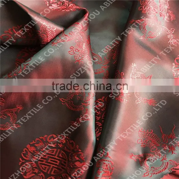High Quality Polyester Jacquard Lining Fabric for Backpacks Luggage/bags photo-3