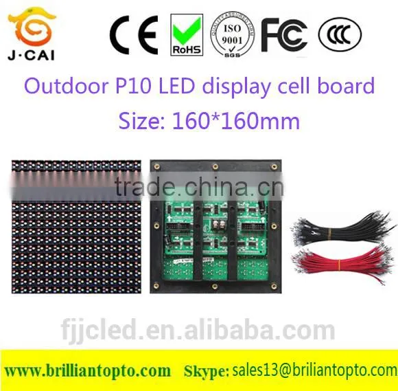 wholesale led module ; led display unit cell board for outdoor (160*160mm)