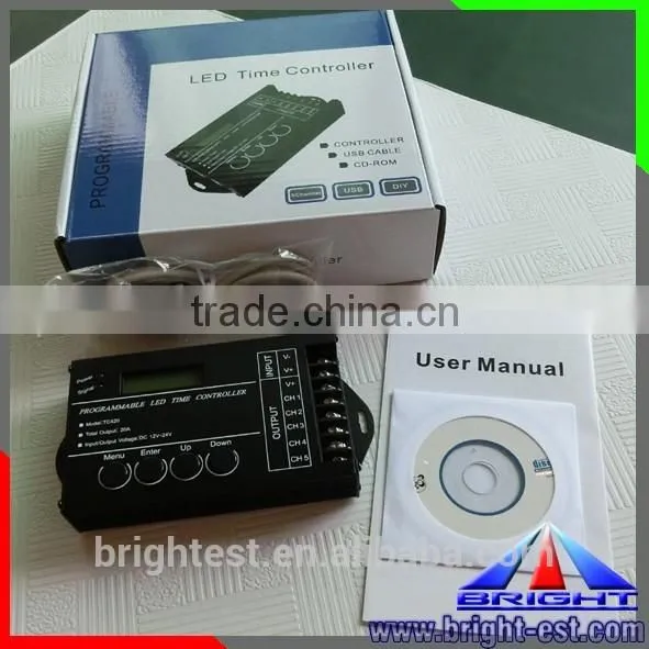 Artnet Multi 5 Channel LED Light Time Controller,TC420 5 Channel Programmable LED Time Controller, photo-2