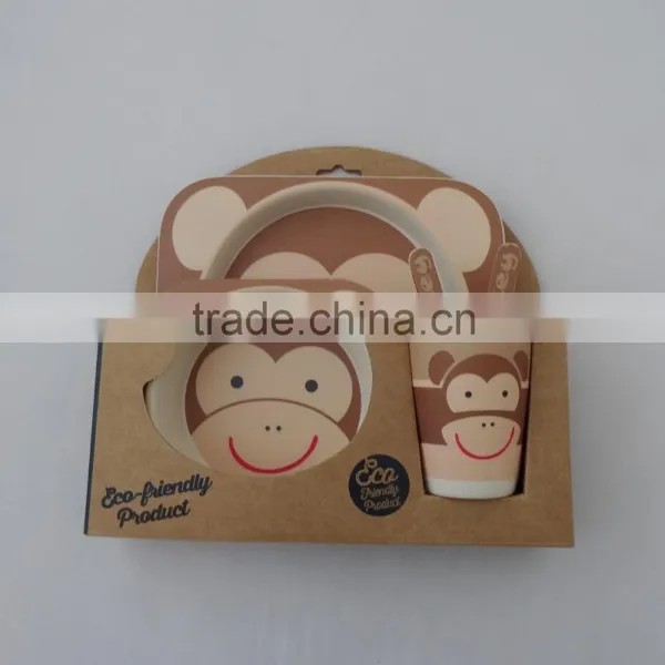 Eco Bamboo Fiber Kids Dinnerware Sets photo-4