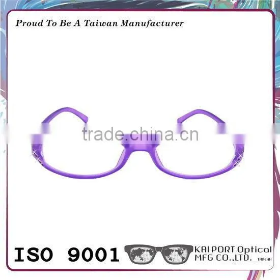 Shiny Stones Decoration and Translucent Color ce Glasses Frame photo-2