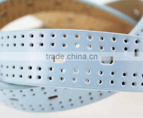 HOT 1 Inch Women Fashion Summer Dresses Belt With Colorful Leather Buckle in Summer China Factory photo-6