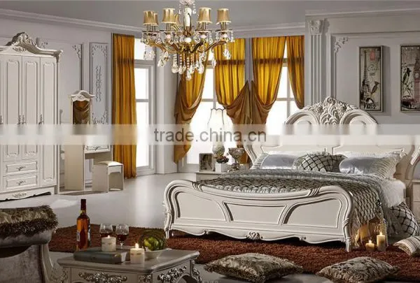 Solid Wood Bedroom Furniture Triple Bunk Bed Wholesale Italian Furniture photo-4
