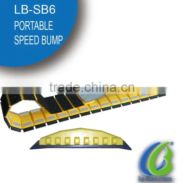 Rubber Sleeping Policeman High Quality Road Speed Bump photo-3