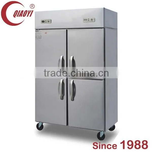 C2 Series 900L Four Door Stainless Steel Dual Temperature Refrigerator photo-4