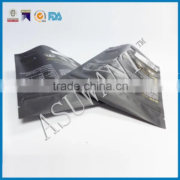 Printing Block Matte Turmeric Powder Curry Powder Zipper Bag/custom Make Whey Protein Packaging Bags for Food Packing photo-2