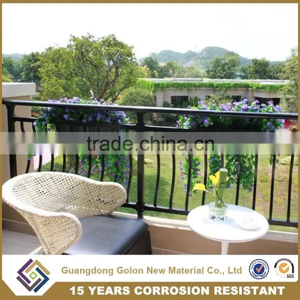 Modern Design Ornamental Wrought Iron Balcony Railing Designs photo-4