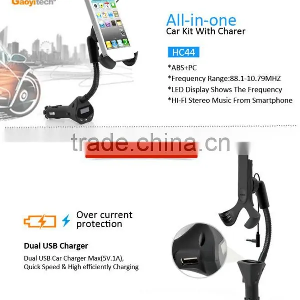 2016 New List Car FM Transmitter for Universal Cellphone (HC27) photo-2