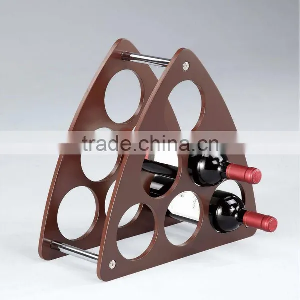 Modern Wood Wine Rack
