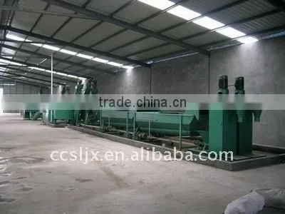 CE SGS ISO pet bottle flakes recycling machine