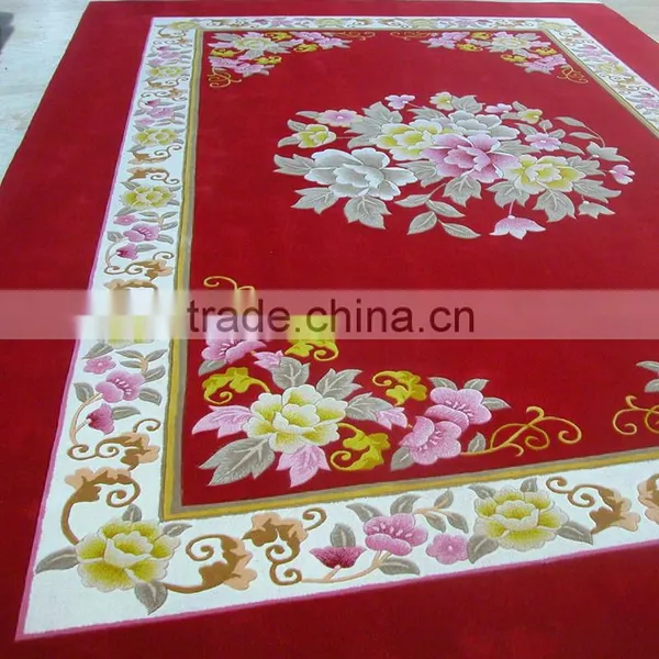 Handmade Banquet Wool Red Rugs and Carpets photo-6