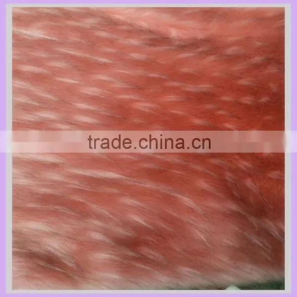 90mm Fake Fur Jacquard Faux Fur Home Textile Fabric Embellished Fabric