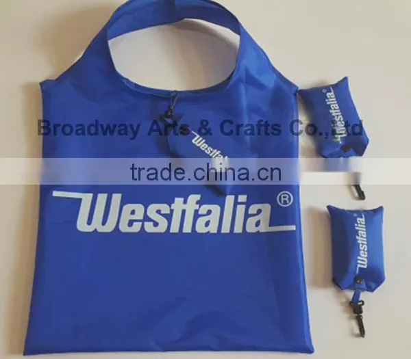 Customize New Design 190T 210D Polyester Folding Shopping Bag photo-4