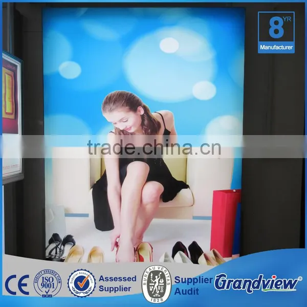 Outdoor Customized Signage Large Size UV Led Frameless Fabric Light Box