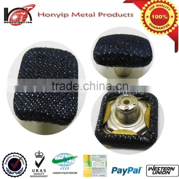 Unique Design Round Fabric Button, Fabric Toggle Buttons for Garment