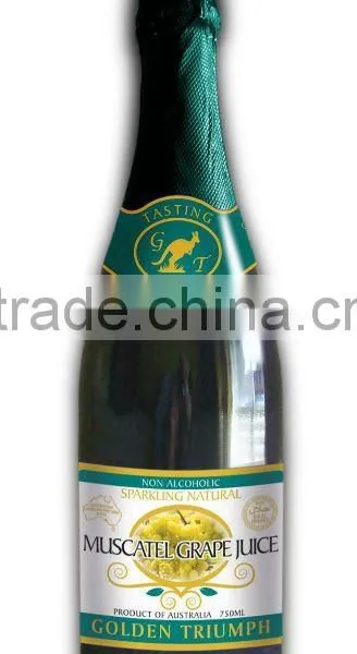 Sparking Natural Muscatel Grape Juice & Wine of Australia
