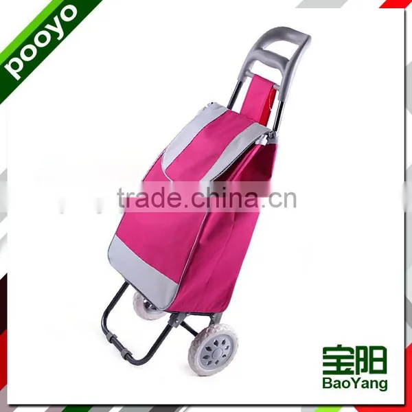 Pooyo A2D Colorful Folding Shopping Cart With 2 Wheel photo-2