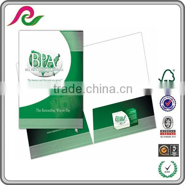 Customized Printed A4 Size Presentation Folder 2 Pockets photo-6