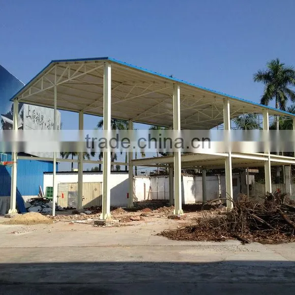 Light Steel Carport Frame Structure photo-2