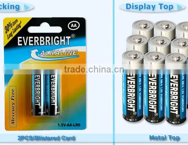 Big Factory Produce Zinc Manganese Dioxide 1.5v Battery Aaa/lr03/am-4 photo-2
