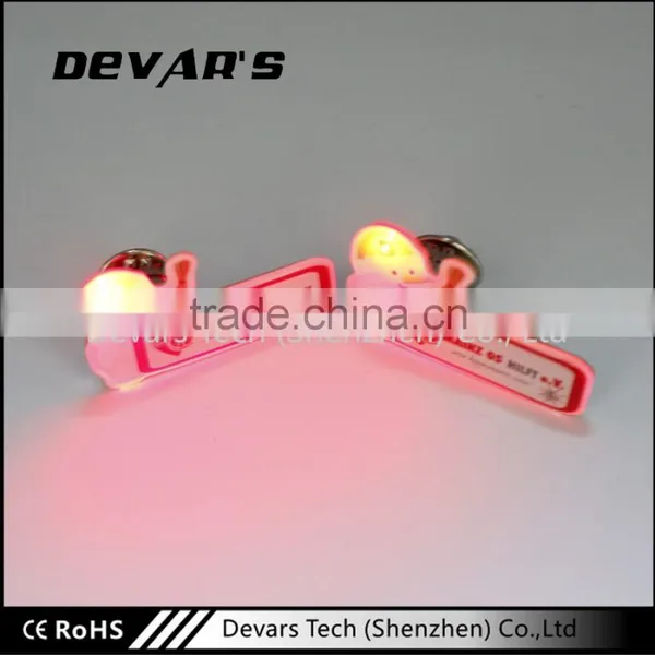 Customized Pin Led Name Badge Magnet With Factory Price photo-6