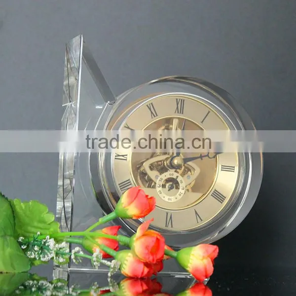Crystal Glass Time Clock Parts Insert photo-6
