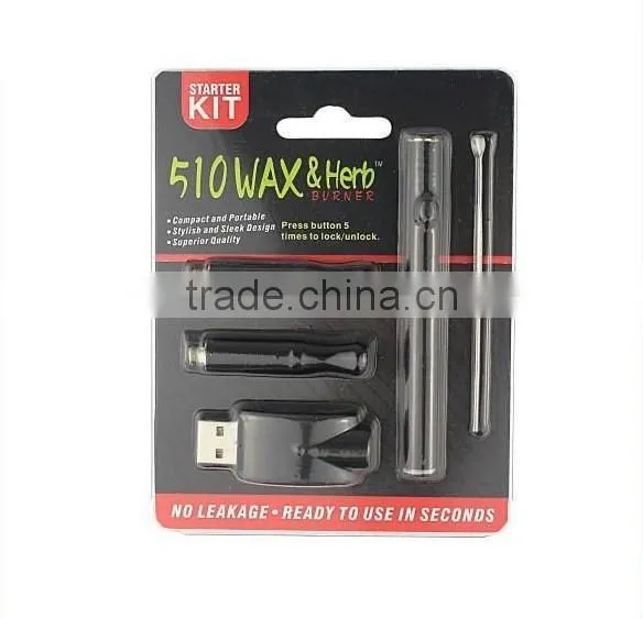 2016 New 510 Dry Herb Pen Dry Herb Vaping Blister Kit photo-2