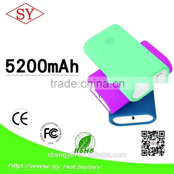 2016 SY Power Bank 5200 MAh for Moible With Korea Battery Good Quality
