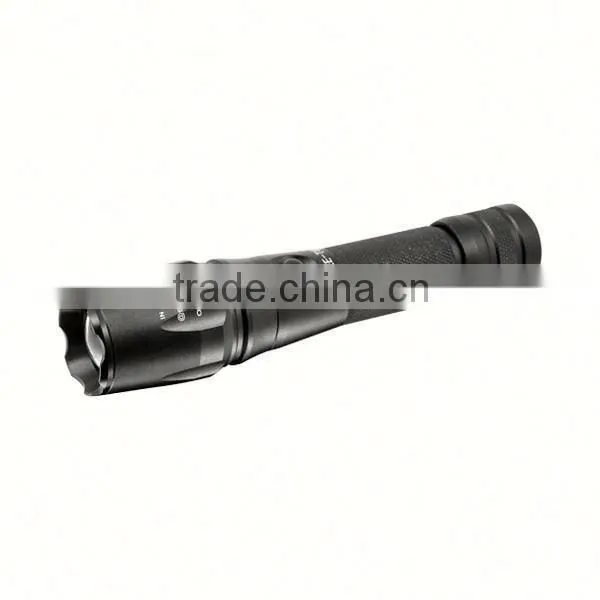 868 XM-L T6 LED Rechargeable Aluminum Zoomable Telescopic Flashlight photo-4