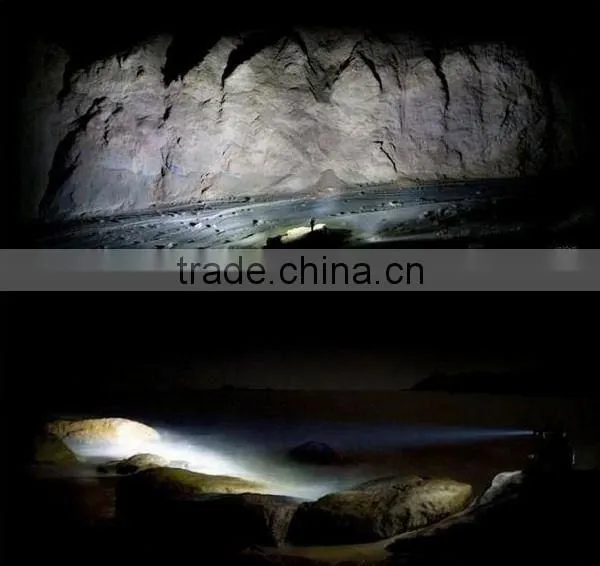 V5-858 High Quality XM-L T6 Led High Power Torch Zoomable Most Powerful Flashlight photo-2