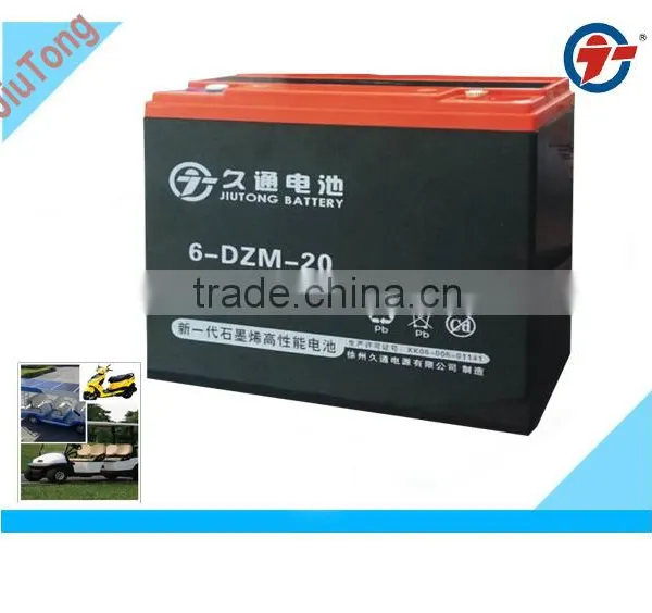 12V20AH Gel Deep Cycle Rechargeable Electric Bike Battery