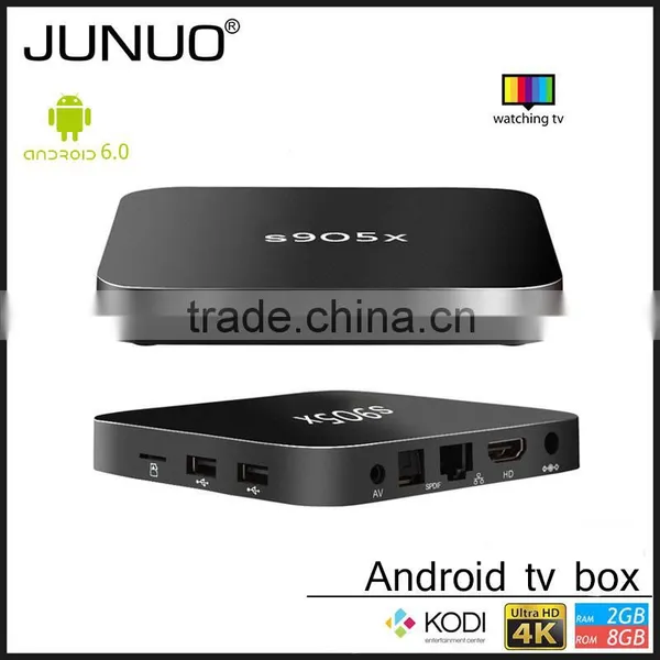 JUNUO China Manufacture 2016 Latest 4K HD H.265 Android Internet tv Set Top Box photo-6