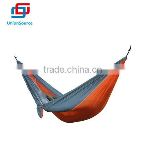 Portable Nylon Double Hammock Swing Sleeping Bed photo-2