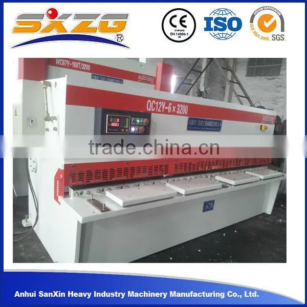 QC12Y-6*3200mm Cheap Shearing Machine, Hydraulic Swing Arm Cutting Machine photo-5