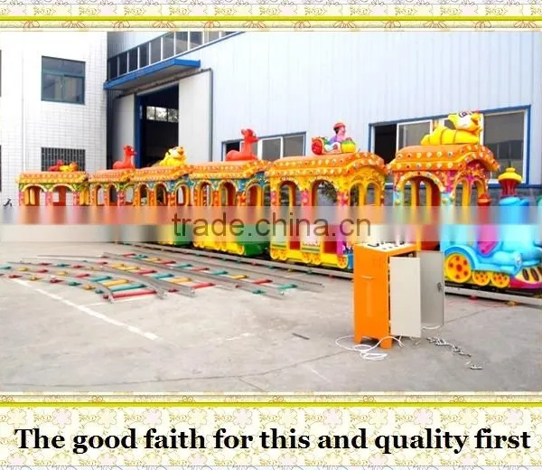 Electronic Amusement Park Games Elephant Train Equipment for Sale photo-4