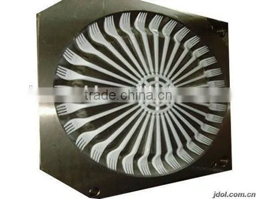 Plastic Disposable Fork Molds Plastic Tableware Molds photo-3